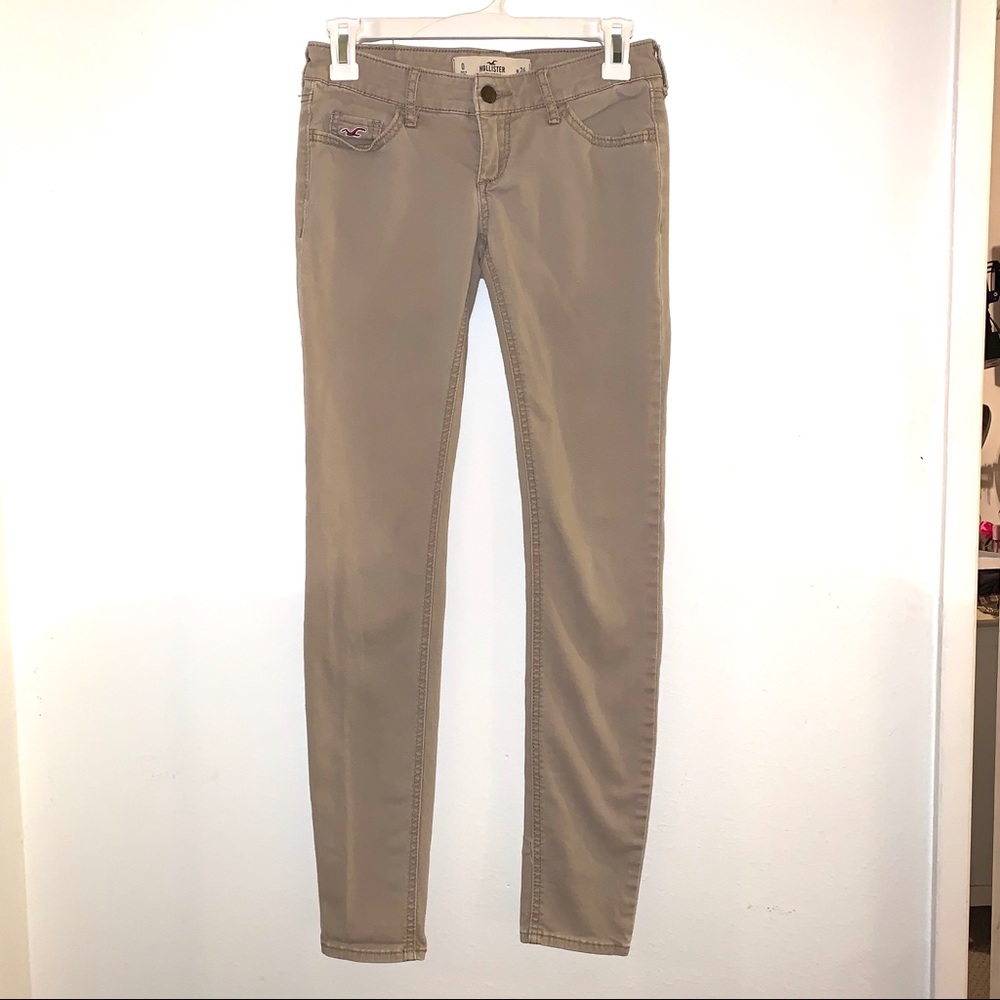 Hollister size 0 Skinny Jeans, Beige/Tan Khaki
